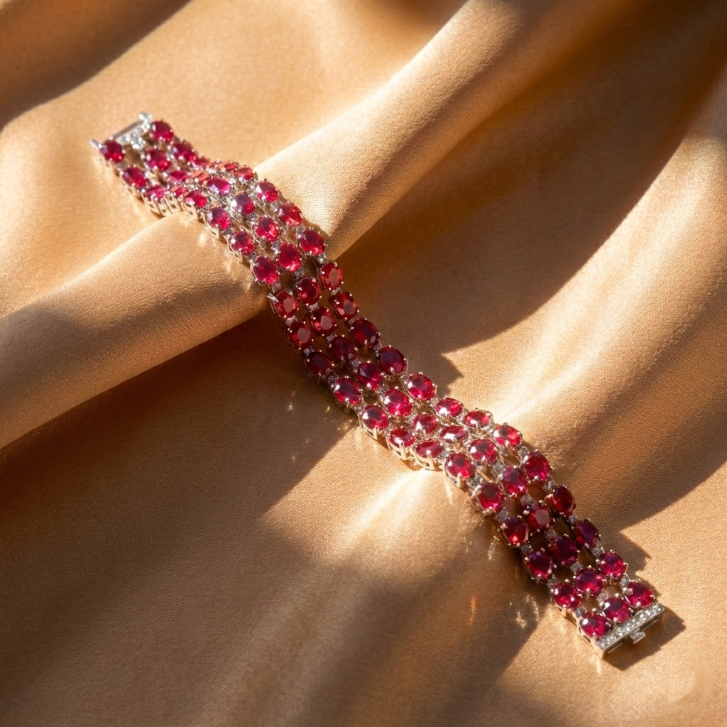 Bespoke Hand-Painted Enamel and Emerald Ring – Artisan Craftsmanship at Samuel & Co