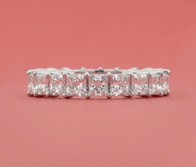 Tessera — Princess-Cut Diamond Full Eternity Band by Samuel & Co.