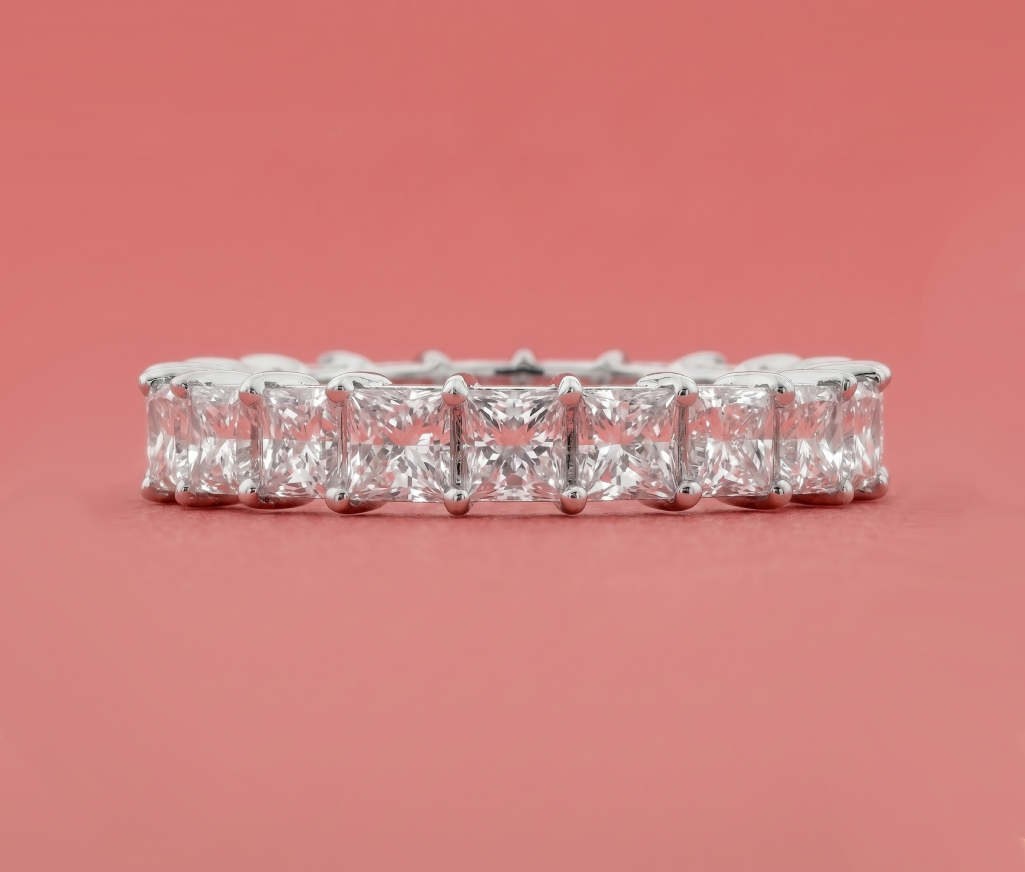 Princess Cut Diamond Eternity Ring