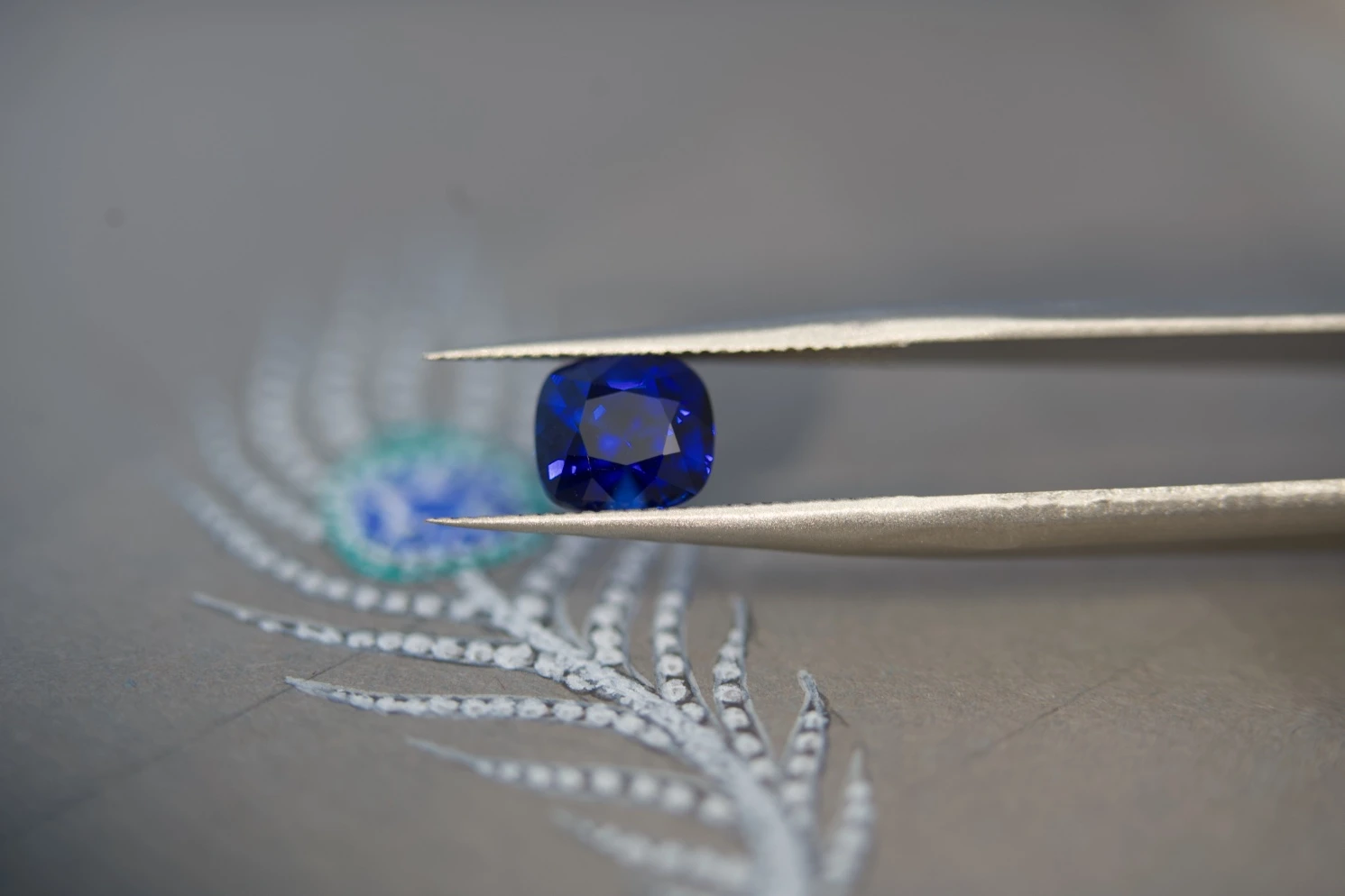 Sapphire gemstone sourcing for bespoke jewellery